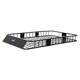 Apex RBC-6245HD Black X-Large Steel Roof Cargo Basket