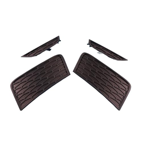 Rejilla delantera de parachoques compatible con Range Rover Evoque 2012 a 2015, bisel de faro 4