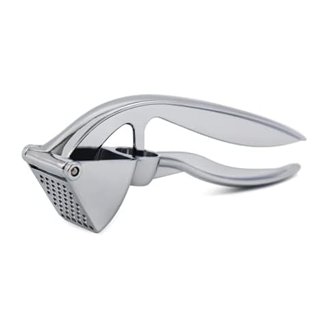 Premium Garlic Press-Stainless Steel Garlic Crusher,Rust Proof & Dishwasher Safe Rust Proof Tool for Kitchen Cover