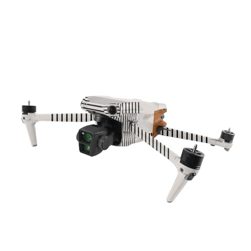 Image of MightySkins Skin Compatible with DJI Air 3 - Neutral Stripes | Protective, Durable, and Unique Vinyl Decal wrap Cover | Easy to Apply, Remove, and Change Styles