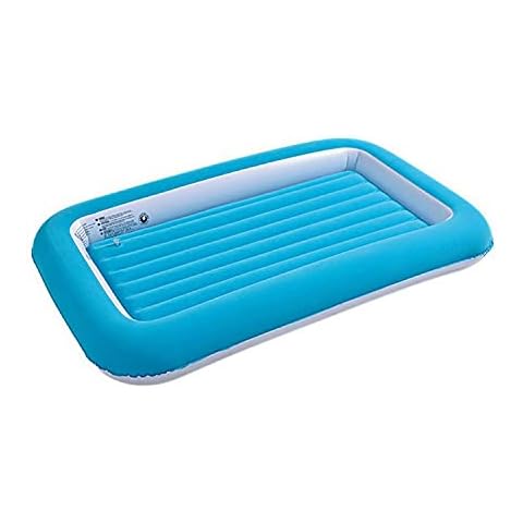 Avenli 85410 Kids Airbed / Single Size Flocked Air Mattress / Blue Coloured / 152cm x 89cm x 17.5cm Cover