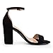 COASIS Women's Chunky Block Heels Open Toe Ankle Strap 3.5 Inch Heeled Sandals
