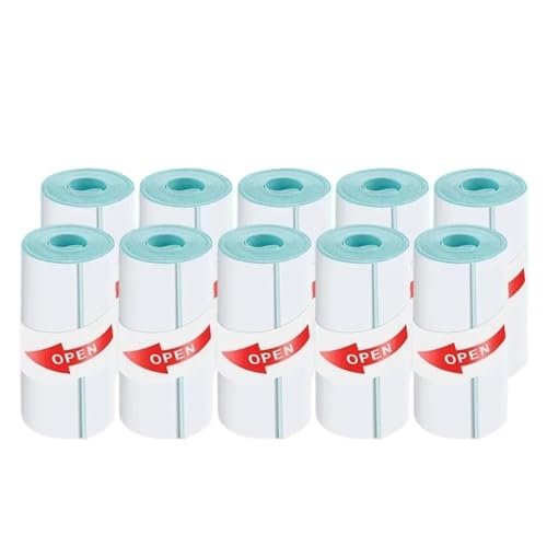Papier autocollant blanc 57mm pour ne plus jamais manquer de recharges de mini imprimante