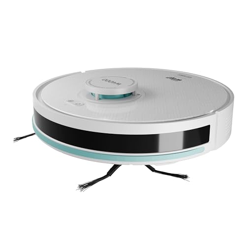 WAP Robô Aspirador de Pó ROBOT W4000 - Estação Autolimpante, Mapeamento LDS 360°, Passa Pano com MOP