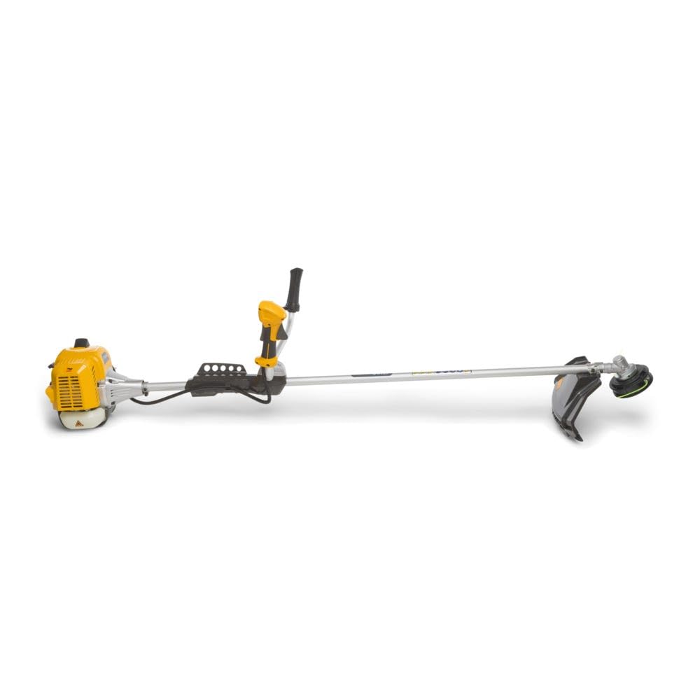 STIGA Desbrozadora de gasolina BC 555 B (1,55 kW), ancho de corte de 45 cm, incluye cabezal recortador de doble hilo, cuchillo de tres dientes y correa para el hombro