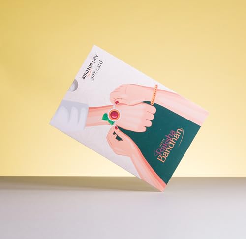 Image of Amazon Pay Gift Card with Eco-Friendly Seed Paper Rakhi Envelope | Gifts for Rakshabandhan