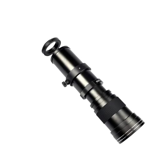 Canon RF EF Nikon FZ Sony AE �}�E���g�J���� 420 �` 800mm f8.3 �` 16 �}�j���A���]���Y�[�������Y�ɑΉ�(Black,PENTAX)