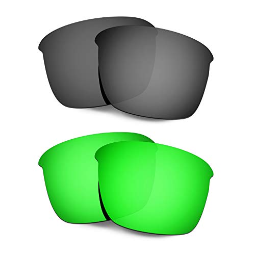 Lentille Oakley Thinlink OO9316 renforcée anti rayures noir vert