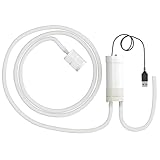 USB-Selbstansaugende Wasserpumpe, DC5V Elektrische Mini-Selbstansaugpumpe, USB Self Priming Water Pump für Wasserbohrinsel Schneidemaschine Stoßmaschine Winkelschleifer, mit Filtersieb & 5m-Schlauch