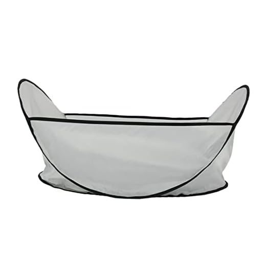 FRCOLOR Babero De Corte para Mascotas Piscina para Perros Corte De Pelo De Perro Capa De Captura Piscina para Perros Traje De Recogedor De Pelo De Perro Bandeja De Corte De Pelo De Gato