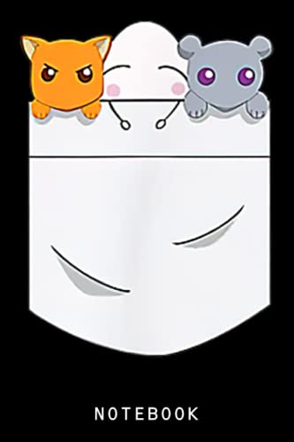 Love Fruits Art Basket Anime Pocket Kyo Yuki Onigiri Journal Notebook: Lined 6 x 9 120 Pages College Ruled Notebook | Cute Anime Girl Notepad Diary or Journal | Gift for All Anime Lovers