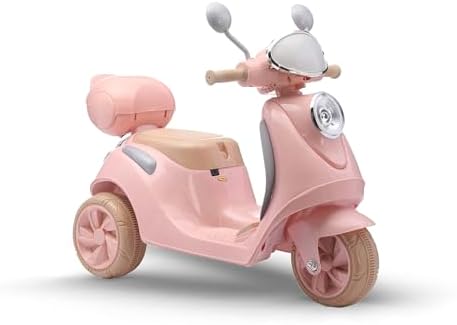 Bang Toys - Scooter Elétrica Infantil Bella T3 6V - com Bagageiro...