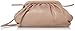 Steve Madden womens Steve Madden NIKKI Clutch Crossbody, Taupe, One Size US