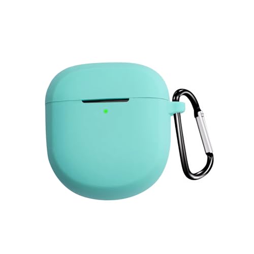 Image of Protective Silicone Cover Compatible with Bose QuietComfort Earbuds II 2022 / QuietComfort Ultra 2023 / QuietComfort Ultra 2nd Gen Charging Case (Earbuds & Charging Case not Included) - Mint Green