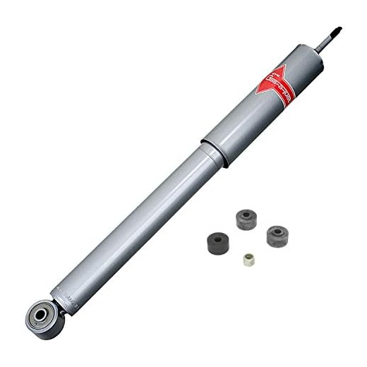 KYB KG54335 Gas-a-Just Gas Shock, Silver, White