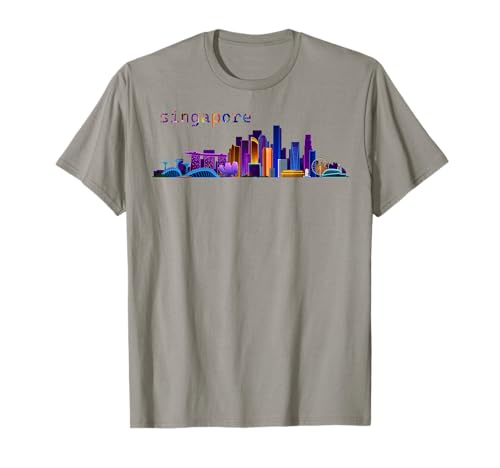 Travel Asia Singapore Asian Family Vacation Souvenir Tee T-Shirt