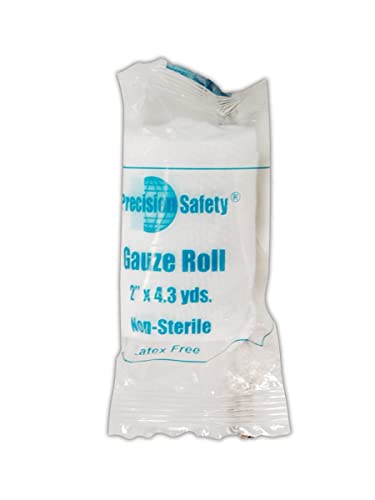 MAGID Precision Safety Venda de Gasa No Estéril, 2 pulgadas x 4.3 Yardas, Blanco miniatura 2
