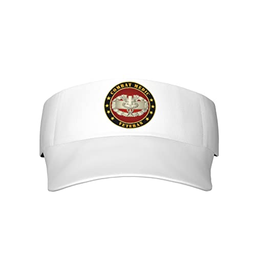 Army Combat Medic Veteran Stay Cool And Protected In The Sun With Our Sunscreen Visor Cap - Perfect For Outdoor Activities #TOP25