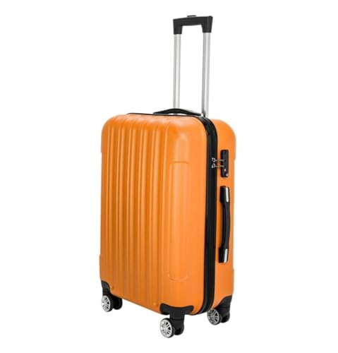 3-in-1 Suitcase Set, Large Capacity Luggage - Orange Rolling Travel Case with Spinner Wheels, TSA Approved, Expandable for Trips & Storage3