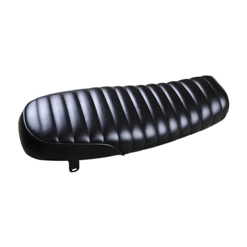 Asiento pasajero de moto vintage universal con amortiguador integrado