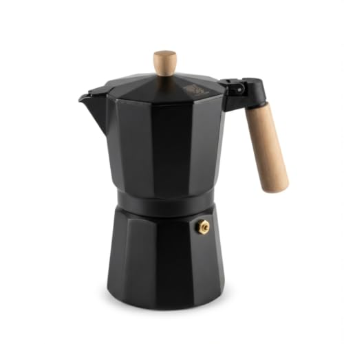Imagen de Happy Friends Cafetera Italiana Moka de Aluminio para Gas