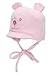 Produktbild Sterntaler Schirmmütze für Mädchen mit Bindebändern, Nackenschutz und niedlichem Bärchen-Motiv, Alter: 4-5 Monate, Größe: 41, Rosa