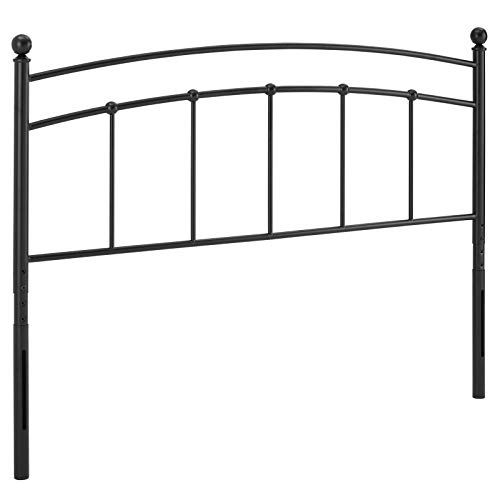 Modway Abigail Full Metal Headboard in Black by Modway - Image 2