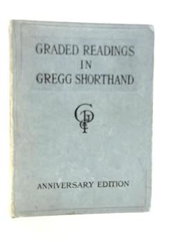 Hardcover Graded readings in Gregg shorthand, Book