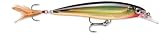 Rapala X-Rap Jerkbait, Suspending Hard Bait, Bass Walleye Pike Fishing Lure, Slashbait Action, 4", Gold