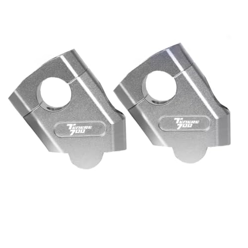 Extension guidon Tenere 700 pince alu CNC de précision pour moto Yamaha XTZ