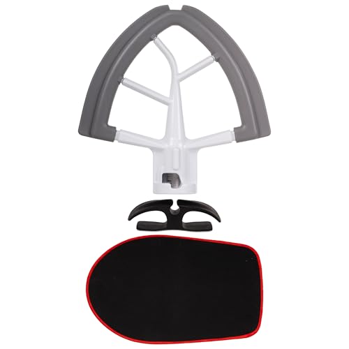 Generic TM REHOBOTH Bundle: Mat Slide, Flex Edge Beater, and Cord Organizer - Upgrade Your Kitchen Experience, Perfect for Home Chefs, Cooking Enthusiasts, and Gift Shoppers, Small, Black, grey