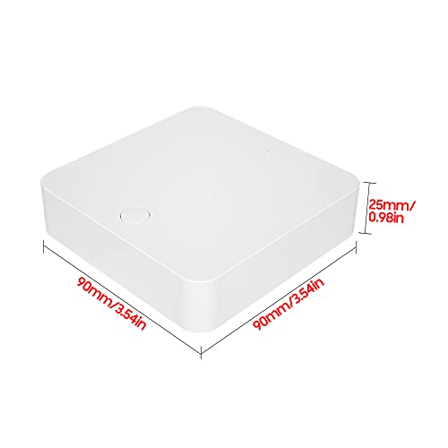 KKcare Smart ZigBee Gateway Gateway LAN com Fio Inteligente Casa ZigBee Central Hub APP Controle Tim