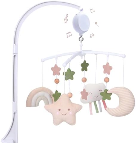 Baby's Only Giostrina Musicale Heaven - Carillon Con Figure In Maglia Per Culla E Lettino | Regalo Neonato Unisex - Foto 14