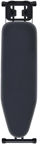 Ironing Board, Metal Panel Iron Board |43" X 13" W/with Iron Rest | Full Metal Construction| Height Adjustable | Heat & Scorch Resistant Fabric | Anti-Skid Feet | Heavy Duty| Easy to Fold|grey