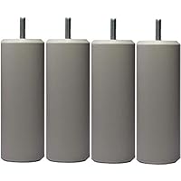 Margot 3700527820538 - Set di 4 Piedini per Rete, Colore: Nero