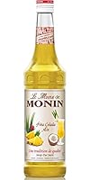 Monin Pina Colada Cocktail Mix, Fruity Sweetness of Pineapple and Creamy Coconut, Classic Cocktails Made Simple, 700ml