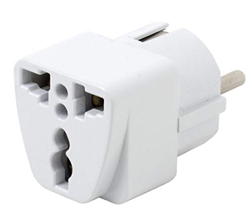 profitec AD SKS Reise Adapter Schutzkontakt Stecker/Universal Buchse Cover