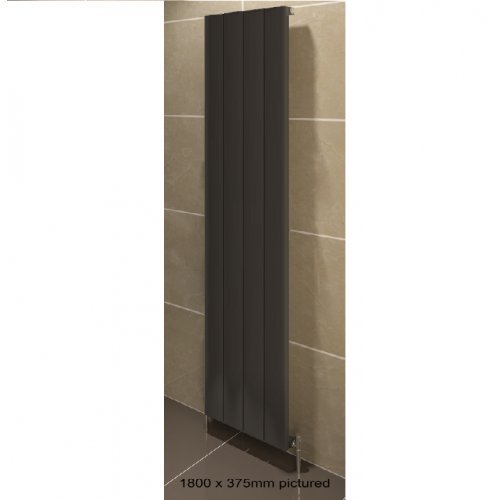 Radiateur en aluminium 1800 x 375 vertical Peretti eau chaude