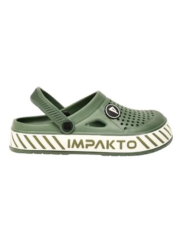 Image of Impakto Slide Wave Comfortable Classic Ultra Soft Daily Used, Lightweight with Adjustable Back Strap Design Clog & Slippers for Men's & Boy's