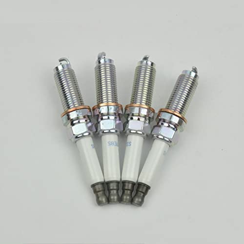 Bougie d'allumage Iridium-Platine LR050998 Silzkar7E8S 93476 en lot de 4 pièces
