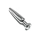 LZMYZ Edelstahl Hohl Penis Plug Harnröhren Dilatator Metall Katheter Dilator Klein Harnröhrensonden Stab Sounding Harnröhren Stimulation Sex Toys für Männer Prostata Masturbation SM Erotik(13mm)