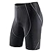 Produktbild Sportneer Cold Kompressionsshorts, Fahrrradhose Gepolsterte Radlerhose Fahrrad Hose mit Sitzpolster, Schwarz, XL