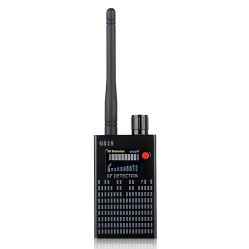 Super détecteur G318 tracker pour la détection radio professionnelle pour la détection et la surveillance de signaux radio mobiles, WiFi de téléphone...