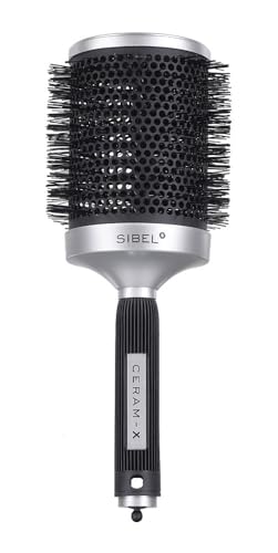 Brosse thermique Sibel Ceram-X 80 brosse ronde céramique 80mm cheveux longs