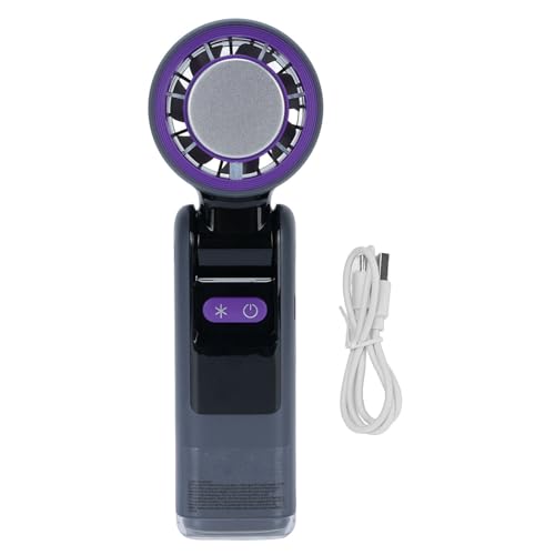 Ventilador de Enfriamiento Compacto, 100 Niveles Regulación de Velocidad sin Pasos Ventilador Recargable Portátil para la Oficina Viajes en el Hogar Campa de Maquillaje Al Aire