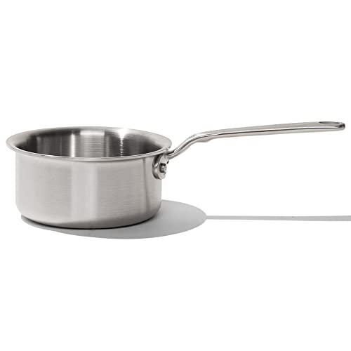 Made In Cookware - 3/4 Quart Butter Warmer - Stainless Clad 5 Ply Construction - Induction Compatible - Professional Cookware - Made In Italy #TOP6