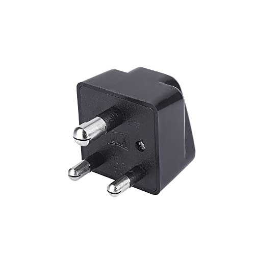 Image of MX 5A 250V Universal India to South Africa Adapter - 3-Pin Converter Plug for Homes, Offices, Hotels & Travel Use, Pack of 2, Compatible with Indian & South African Devices