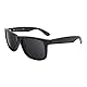 REVANT Ersatzgläser Kompatibel mit Ray-Ban Justin RB4165 54mm, Polarisiert, Mitternachtssonne MirrorShield