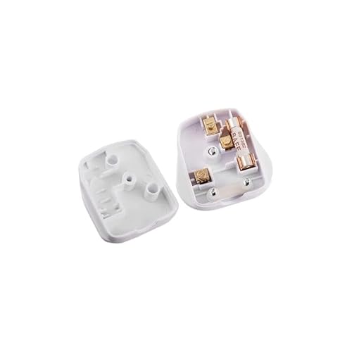 Englischer 13-A-Stecker mit Erdung, ideal für Haushaltsgeräte und elektrische Geräte in UK-Umgebungen.