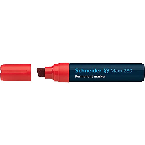 Marqueur permanent Maxx 280 rouge pour marquage visible et durable - 2